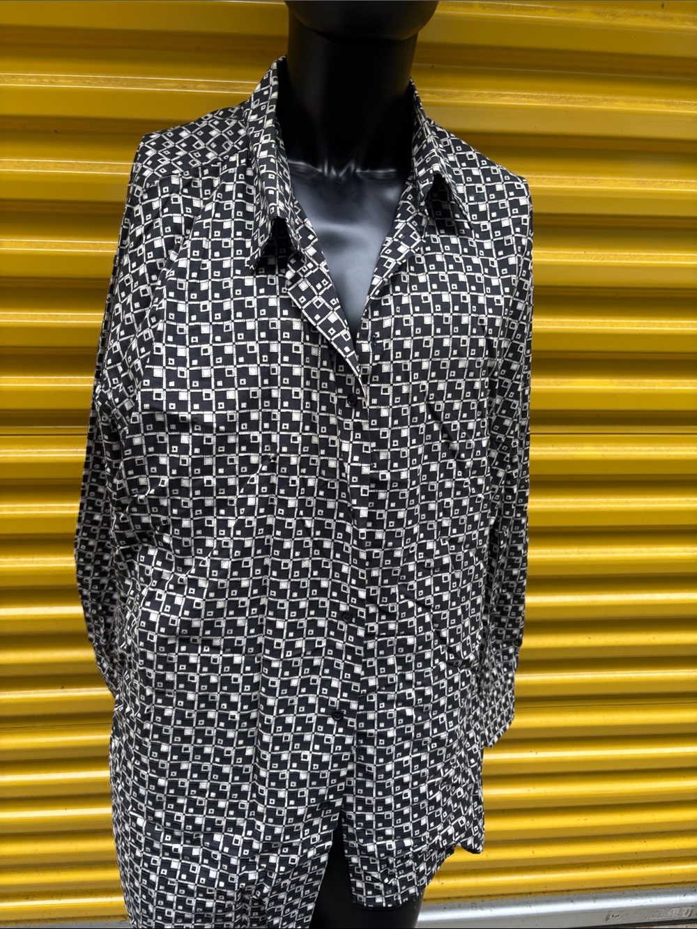 Prompt-Oumo Firenze Vintage 3X Shirt 100% Cotton Made Italy.